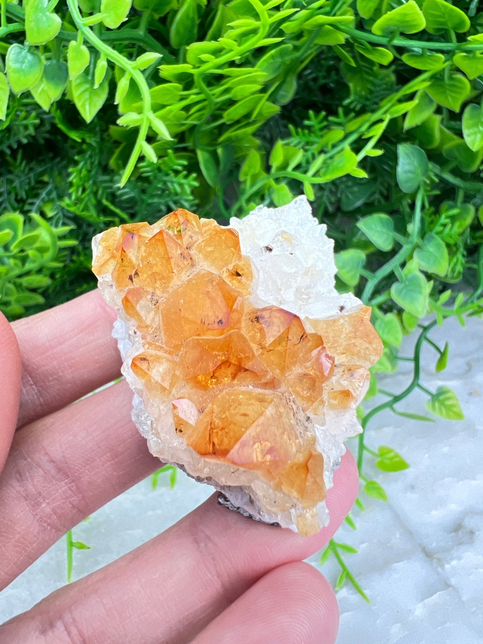 Grossois de citrine (améthyste brûlée) (4 cm) par KEY LIME STORE