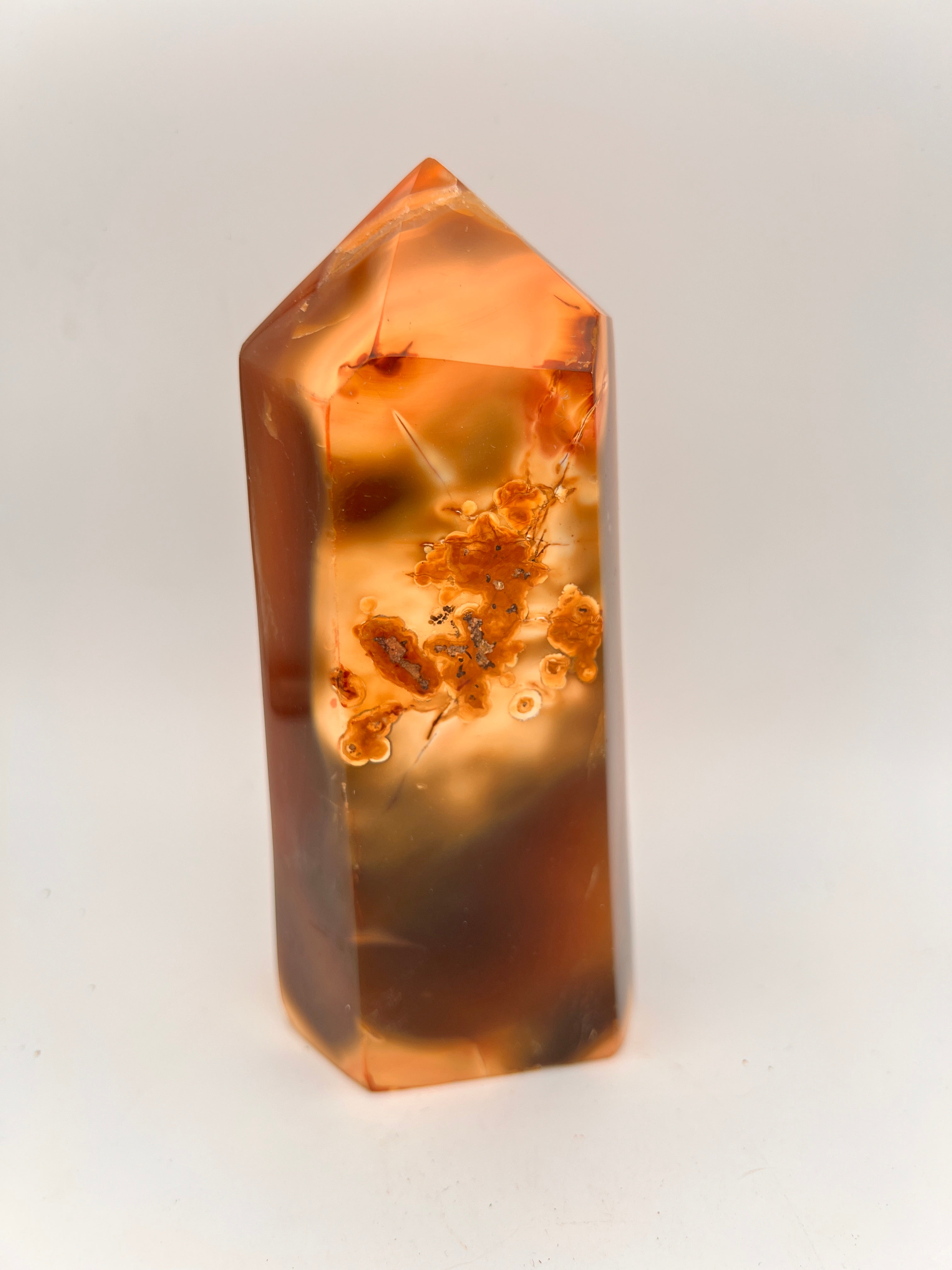 Agaat punt/toren 0.721 kg