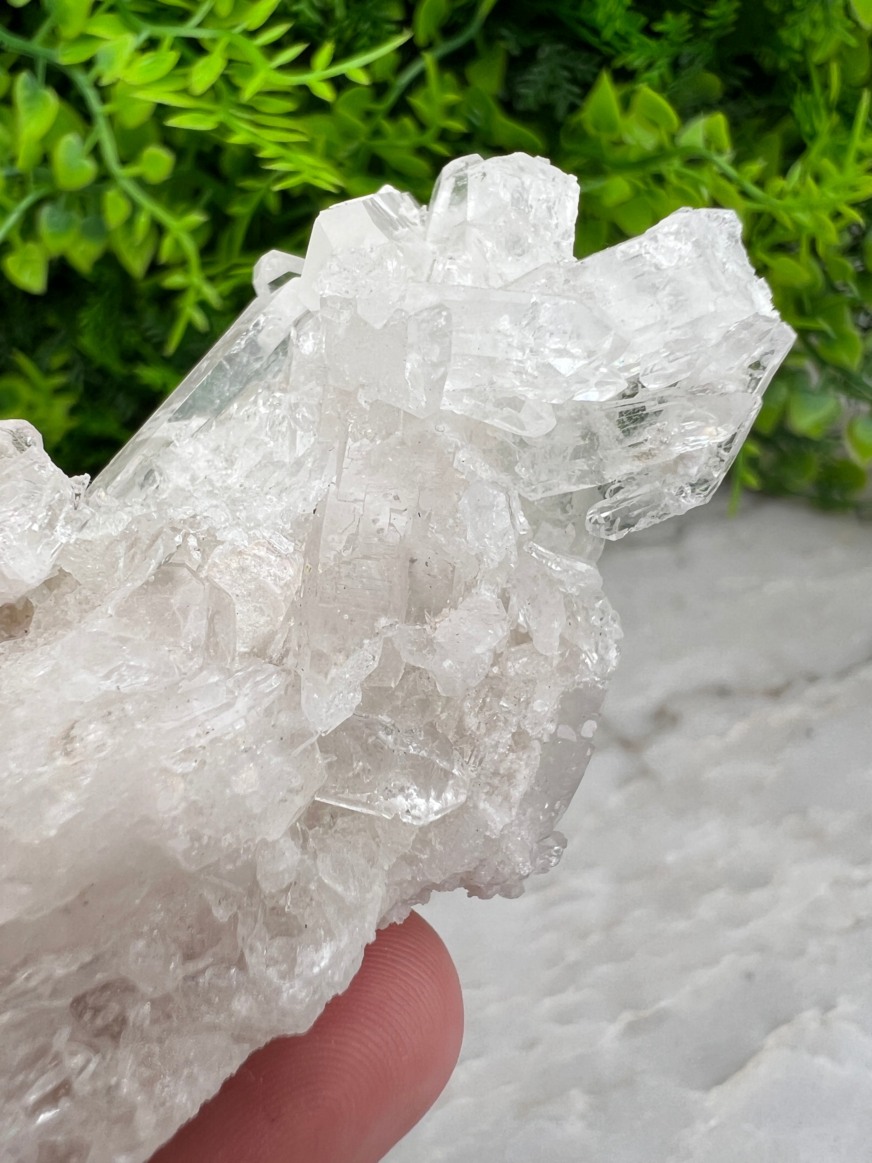 Bergkristal cluster (9 cm)