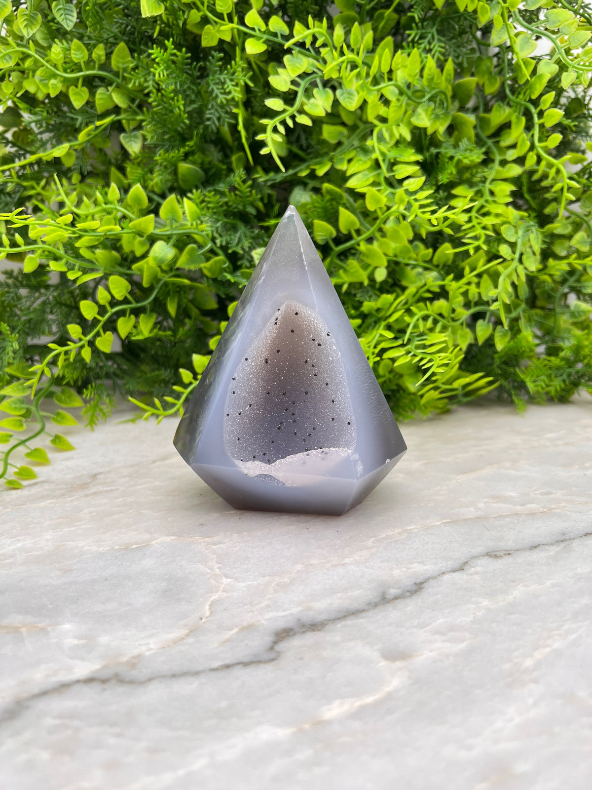 Agaat diamantvorm by KEY LIME STORE