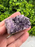 Amethist cluster cut base