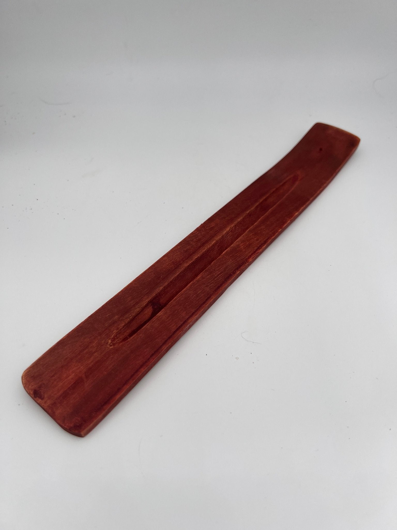 Wierookhouder hout metaal ingelegd by KEY LIME STORE