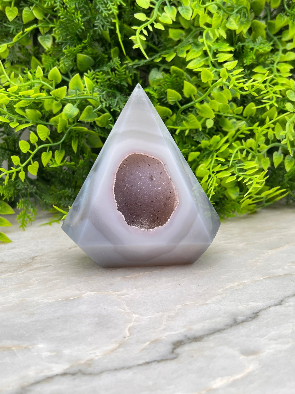 Agaat diamantvorm by KEY LIME STORE