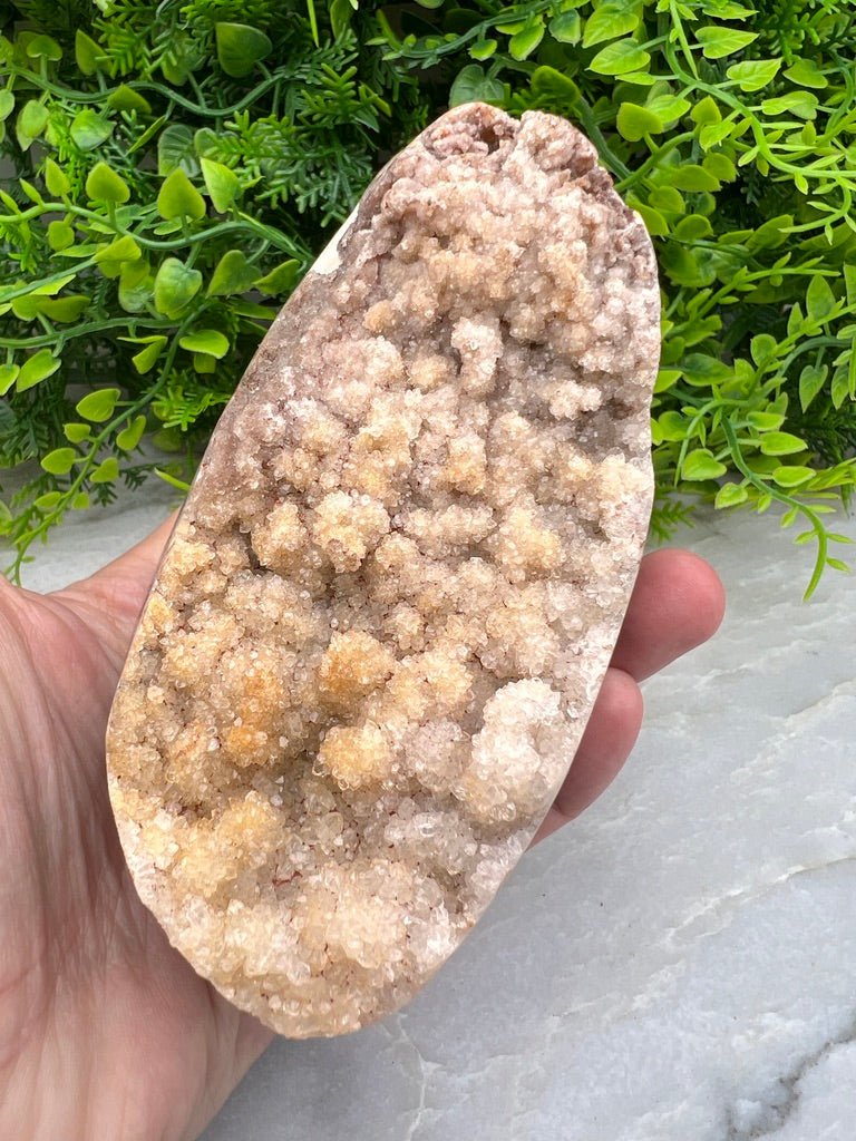 Roze Amethist cluster gepolijst by KEY LIME STORE