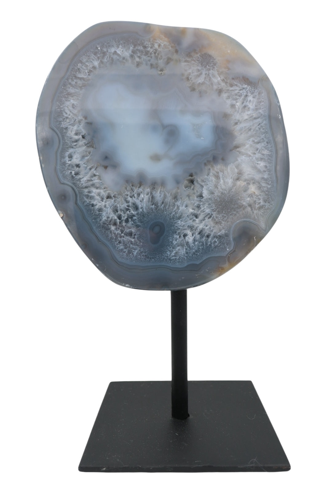 Halve agaat op standaard 1.450 kg