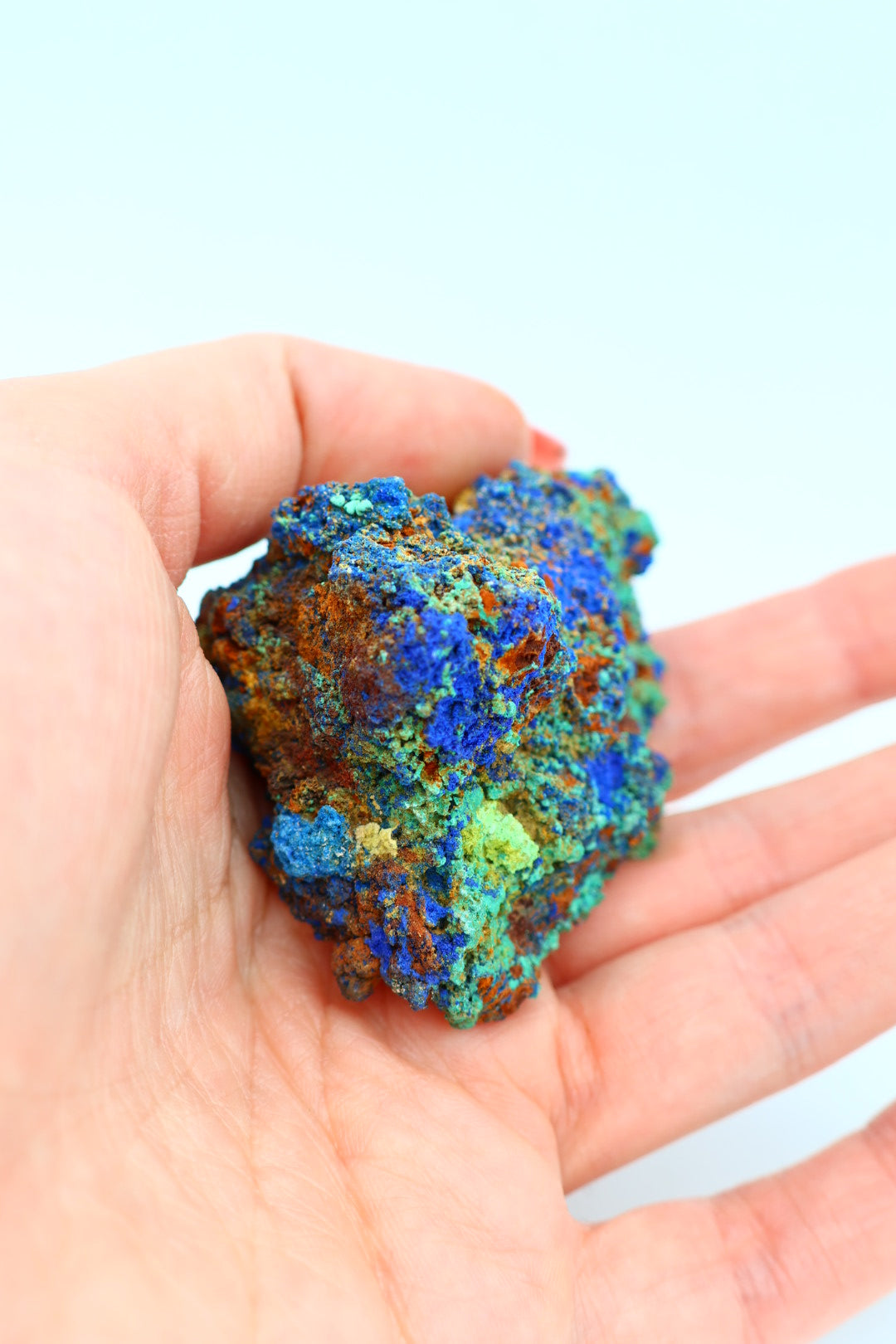 Azuriet met Malachiet ruw 0.065 kg