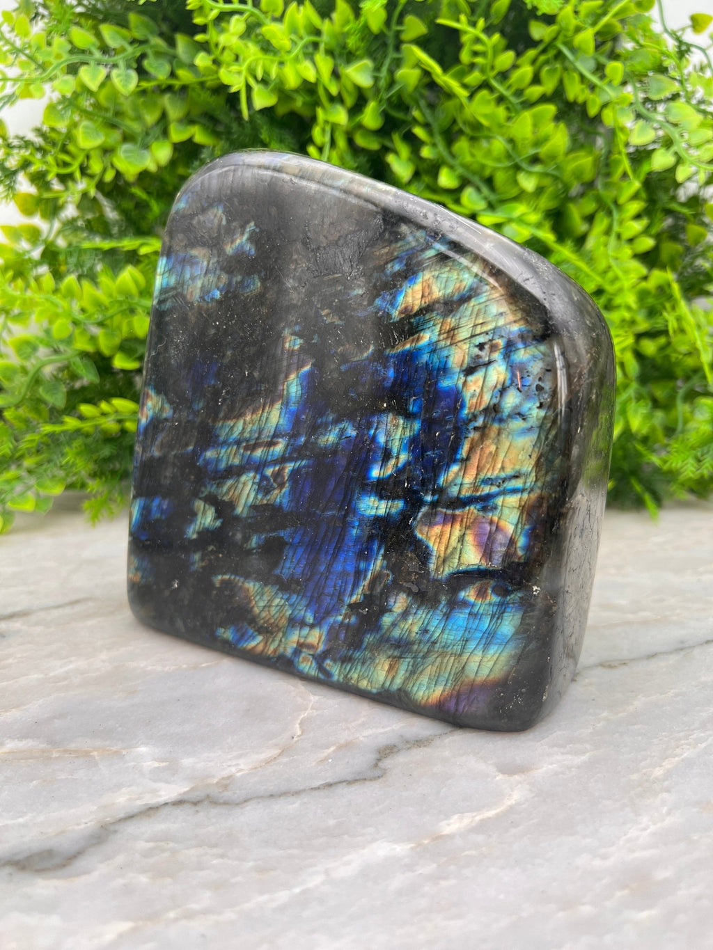 Labradoriet sculptuur by KEY LIME STORE