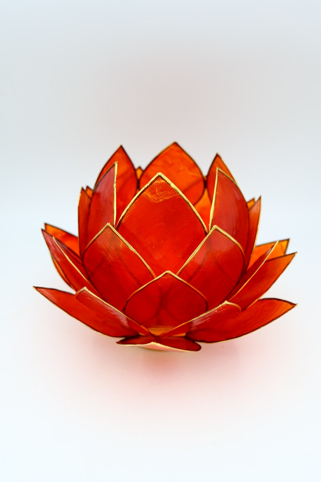 Capizschelpen kaarsenhouder