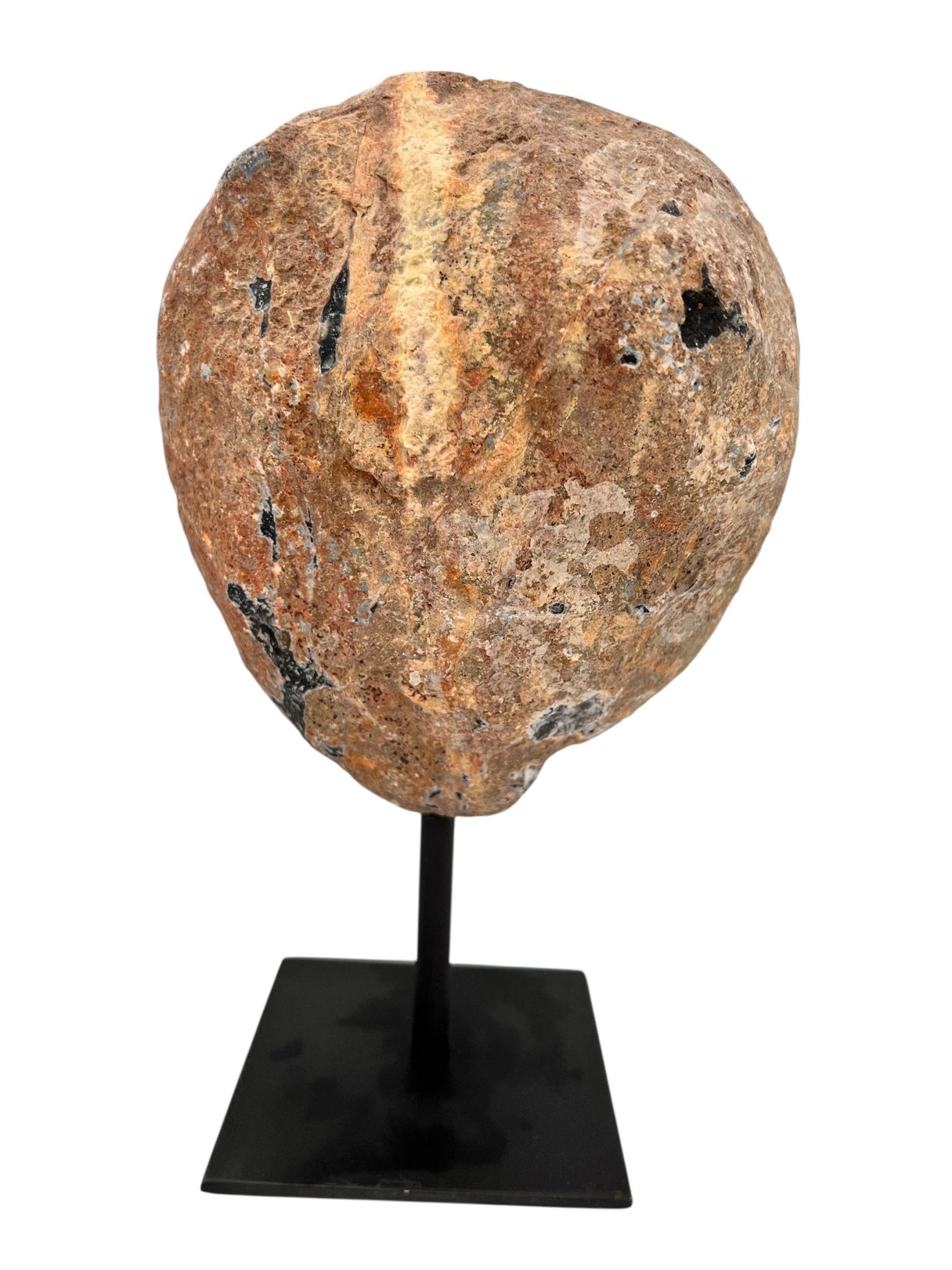 Halve agaat op standaard 2.490 kg by KEY LIME STORE