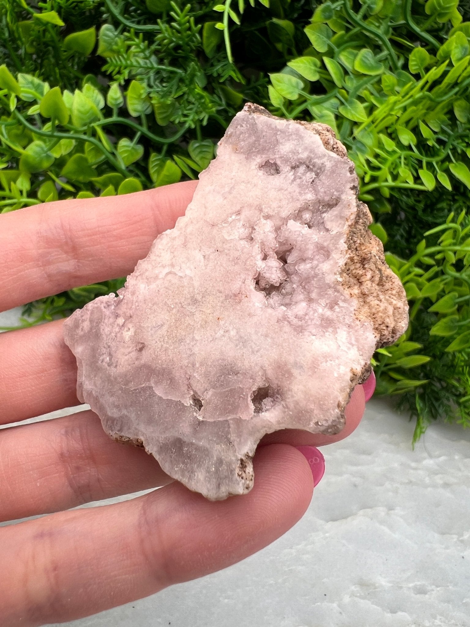 Rosa Amethyst-Cluster (6 cm) von KEY LIME STORE