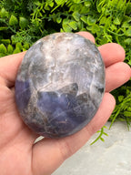 Chalcedoon / Paarse Agaat palmsteen