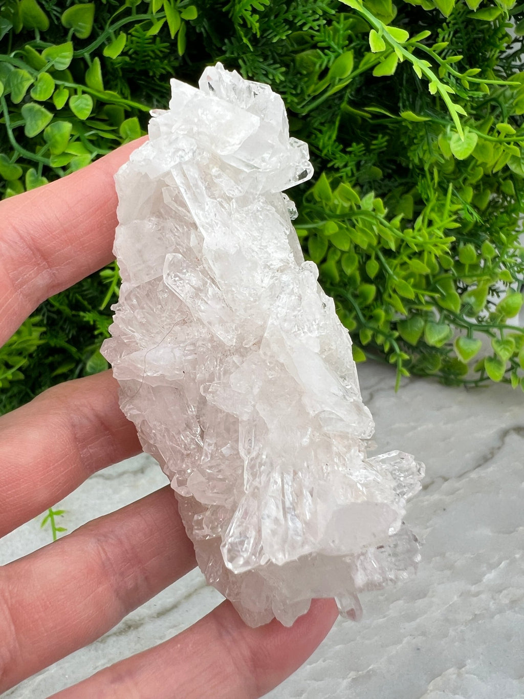 Bergkristall-Cluster (9 cm) von KEY LIME STORE