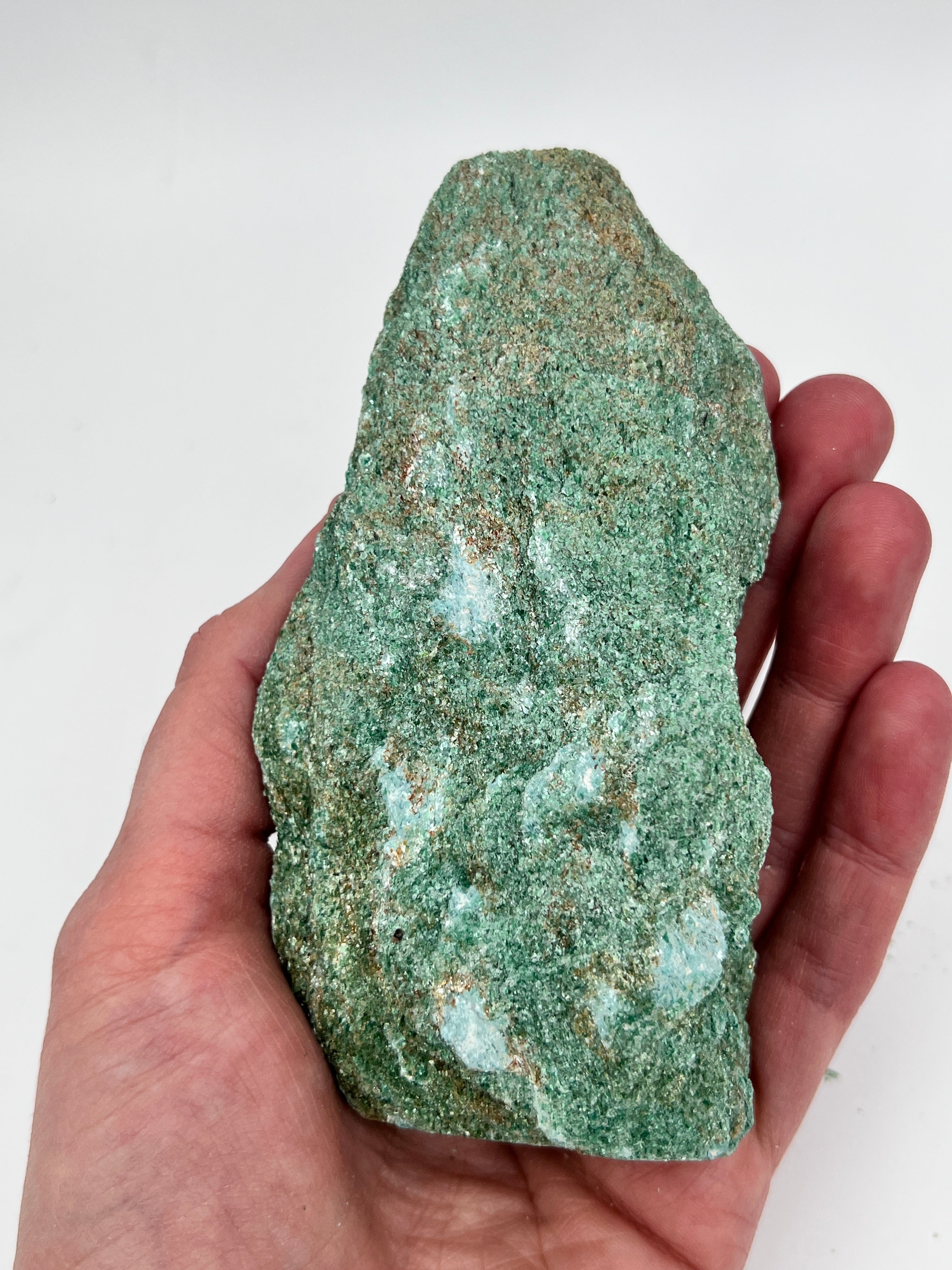 Fuchsiet ruw cut base