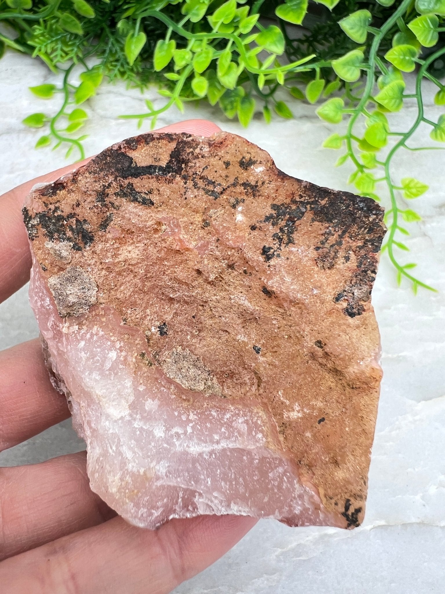 Citrin (gebrannter Amethyst) – Cluster (6 cm) von KEY LIME STORE