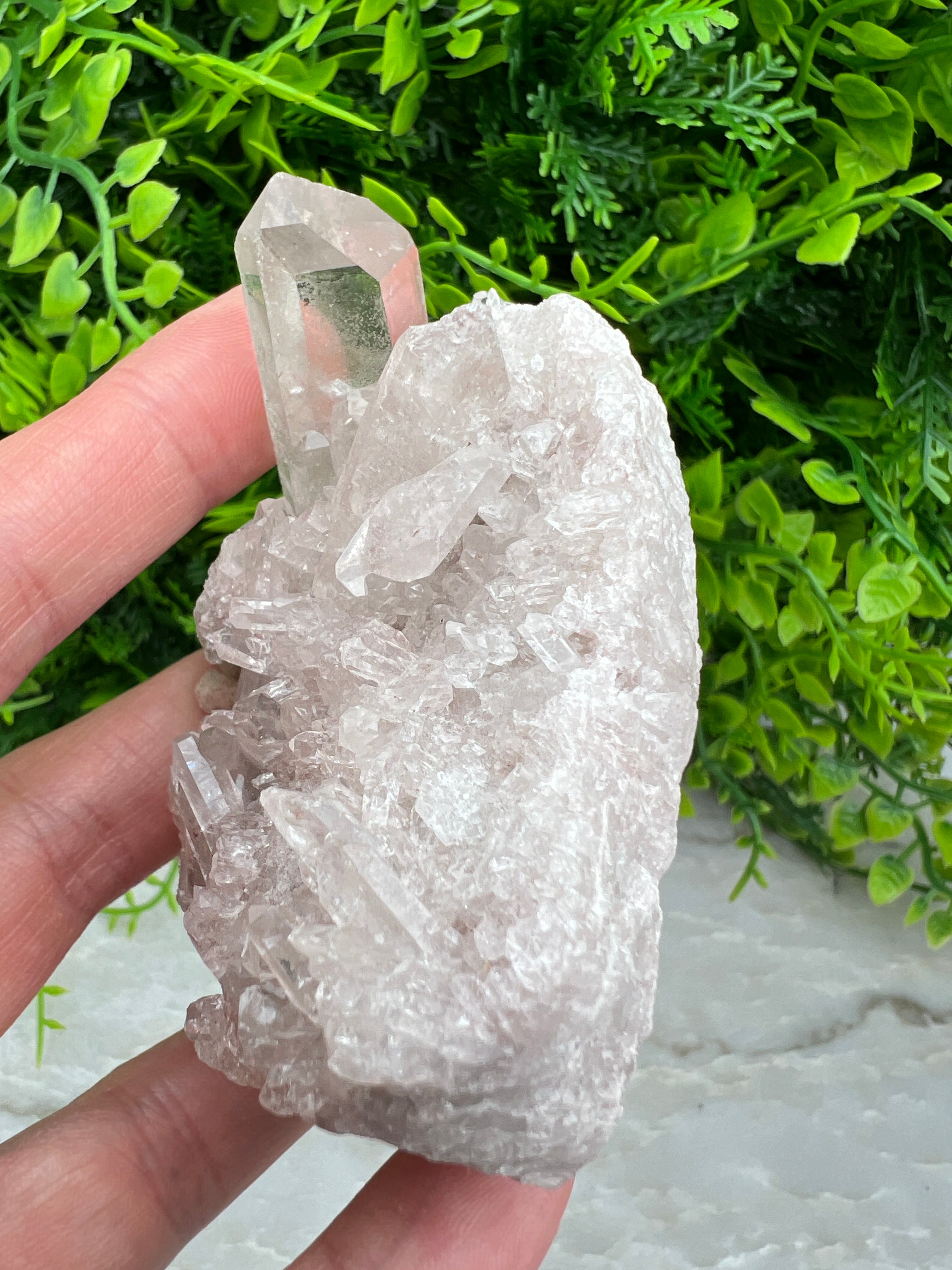 Bergkristal cluster (7 cm)