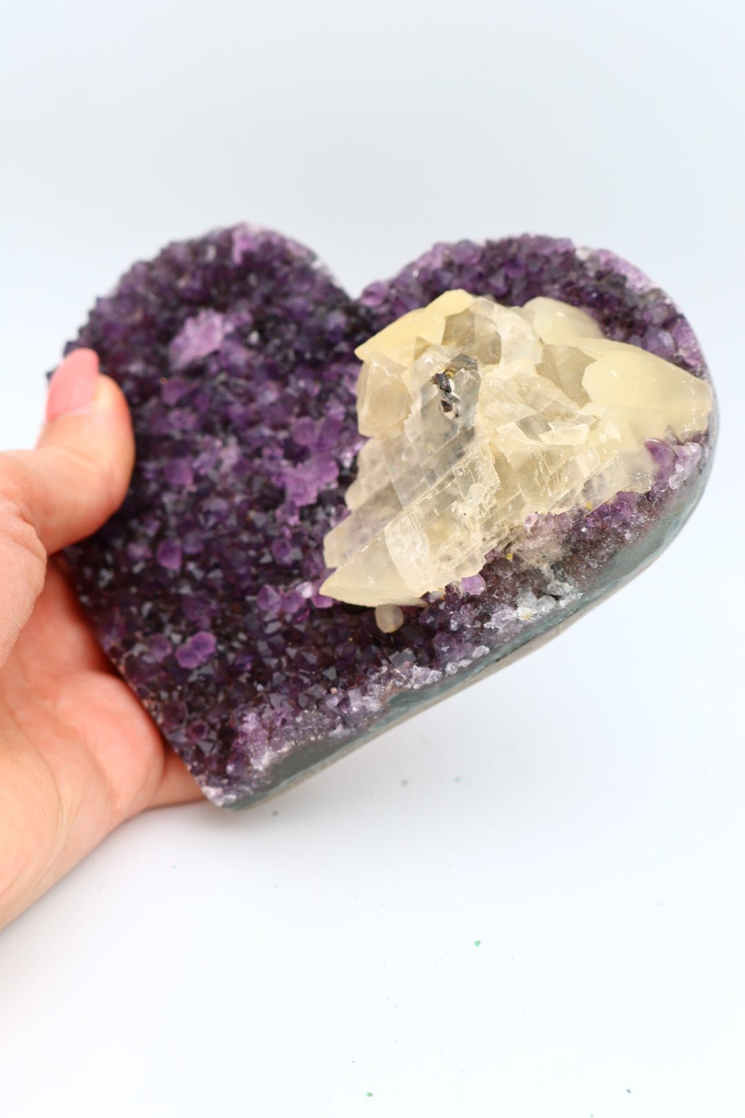 Amethyst-Herz 0,658 kg von KEY LIME STORE