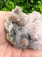 Flower Amethist cluster by KEY LIME STORE