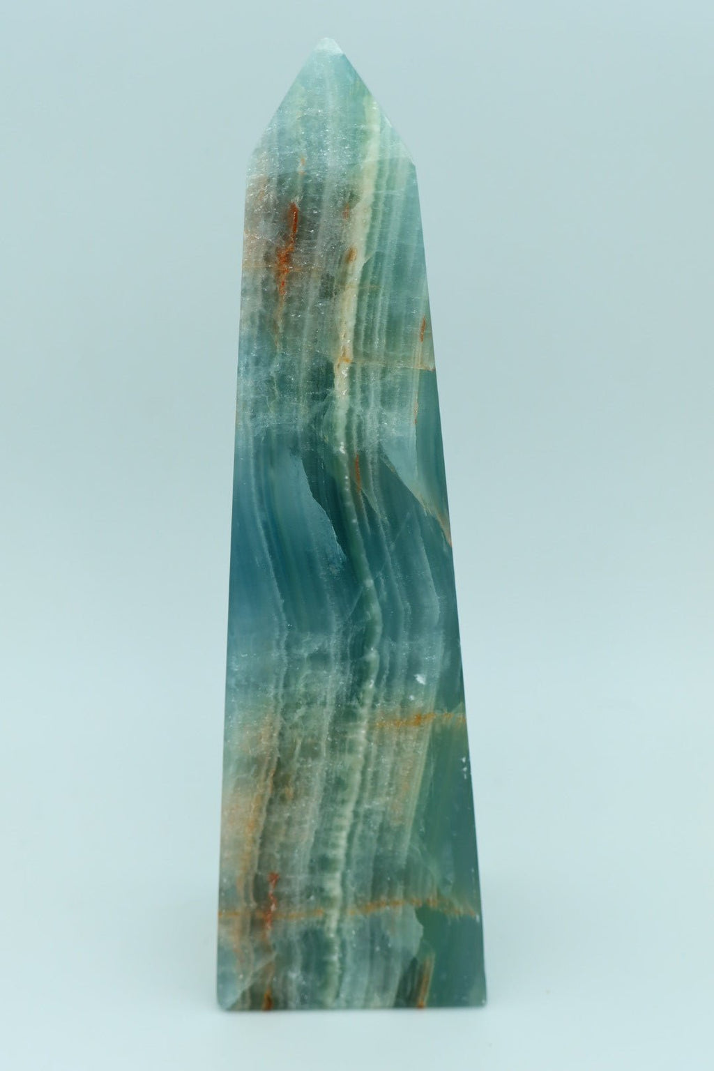 Blauer Onyx-Turm 0,430 kg von KEY LIME STORE