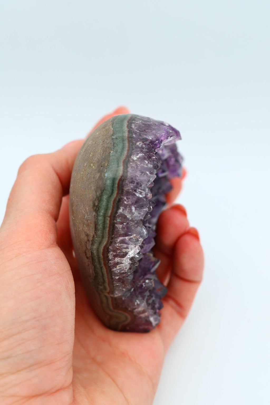 Amethyst-Herz 0,353 kg von KEY LIME STORE