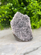 Amethist cluster cut base