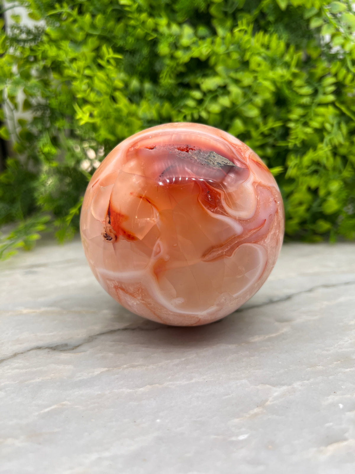 Carneool bol (85 mm)