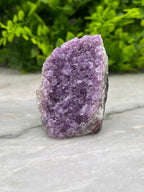 Amethist cluster cut base