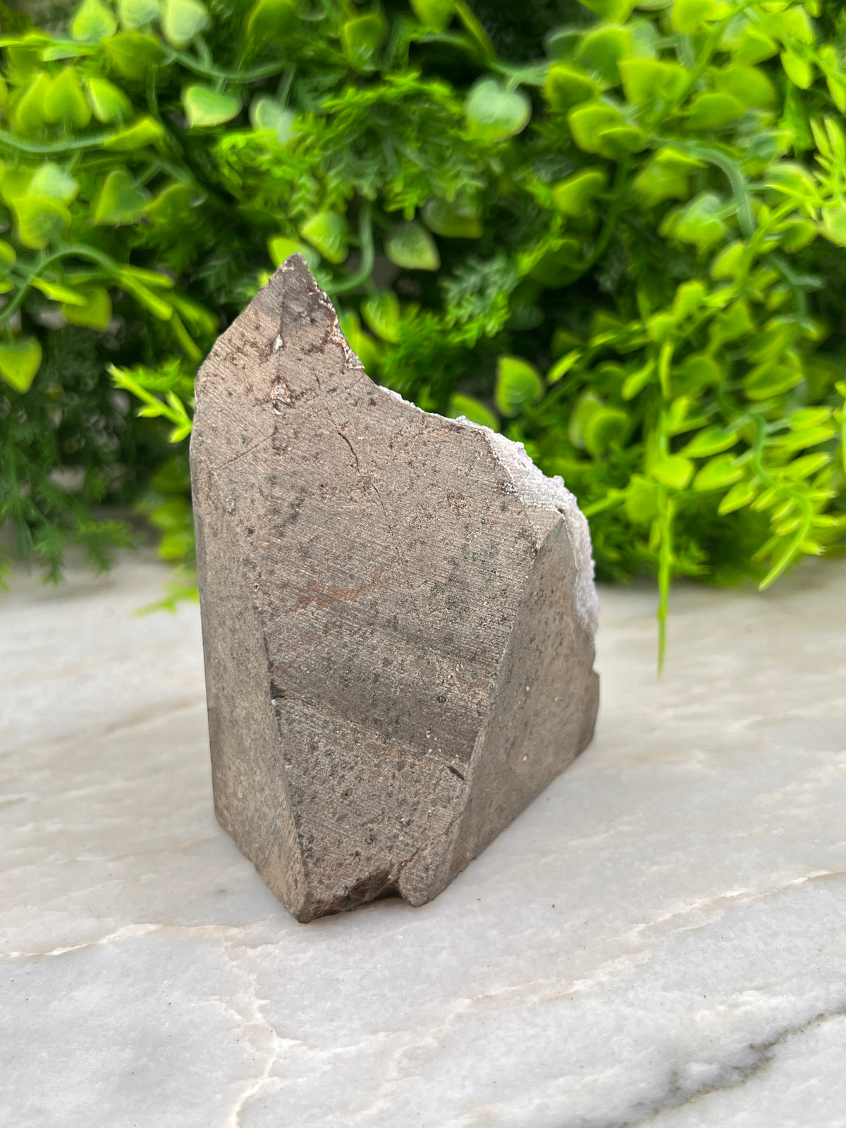 Amethist cluster cut base