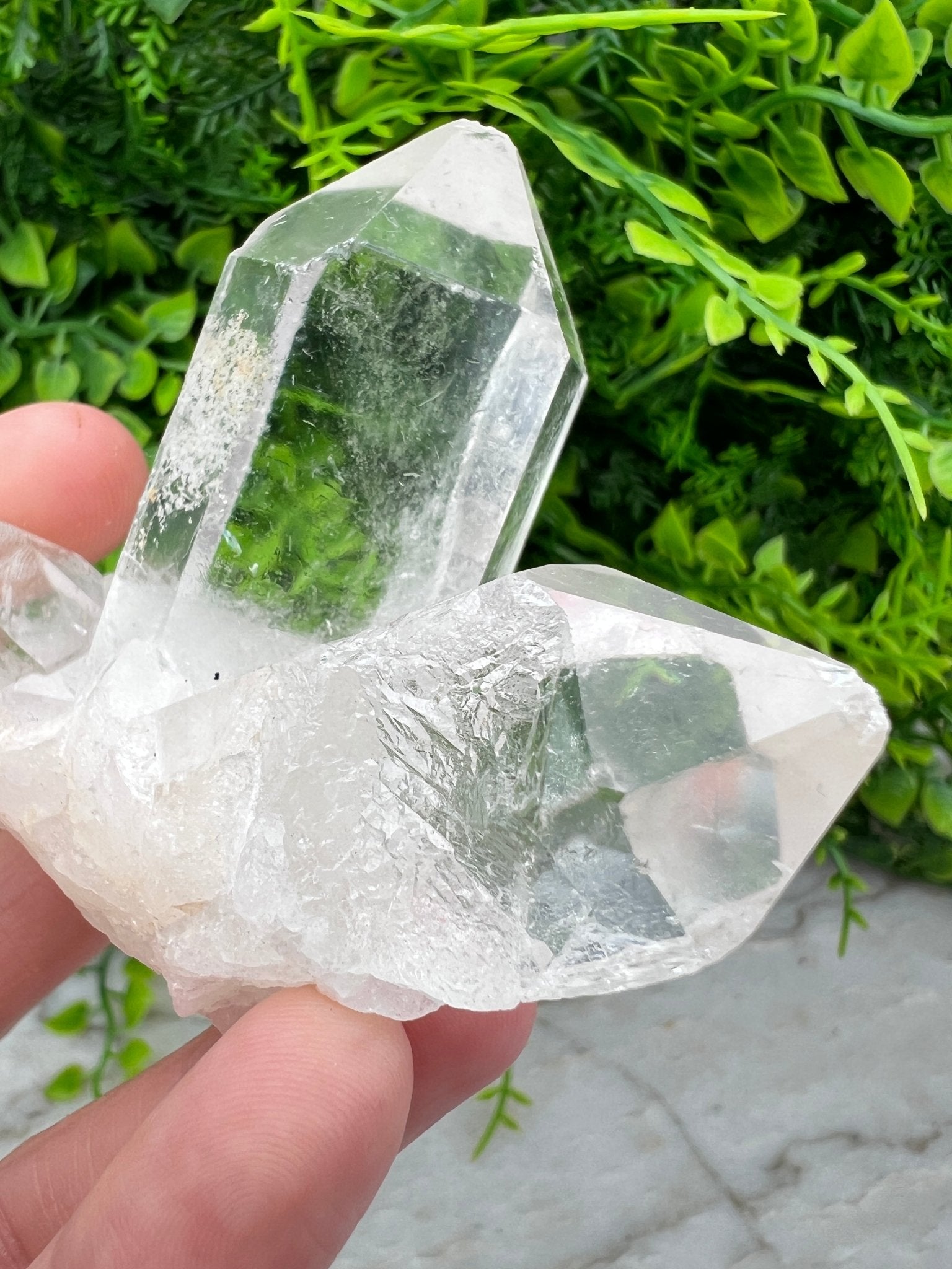 Bergkristal cluster (7 cm) by KEY LIME STORE