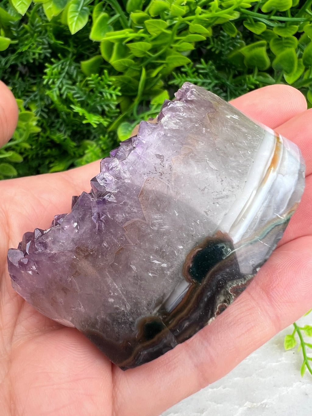 Amethyst, elliptisch (6 cm) von KEY LIME STORE