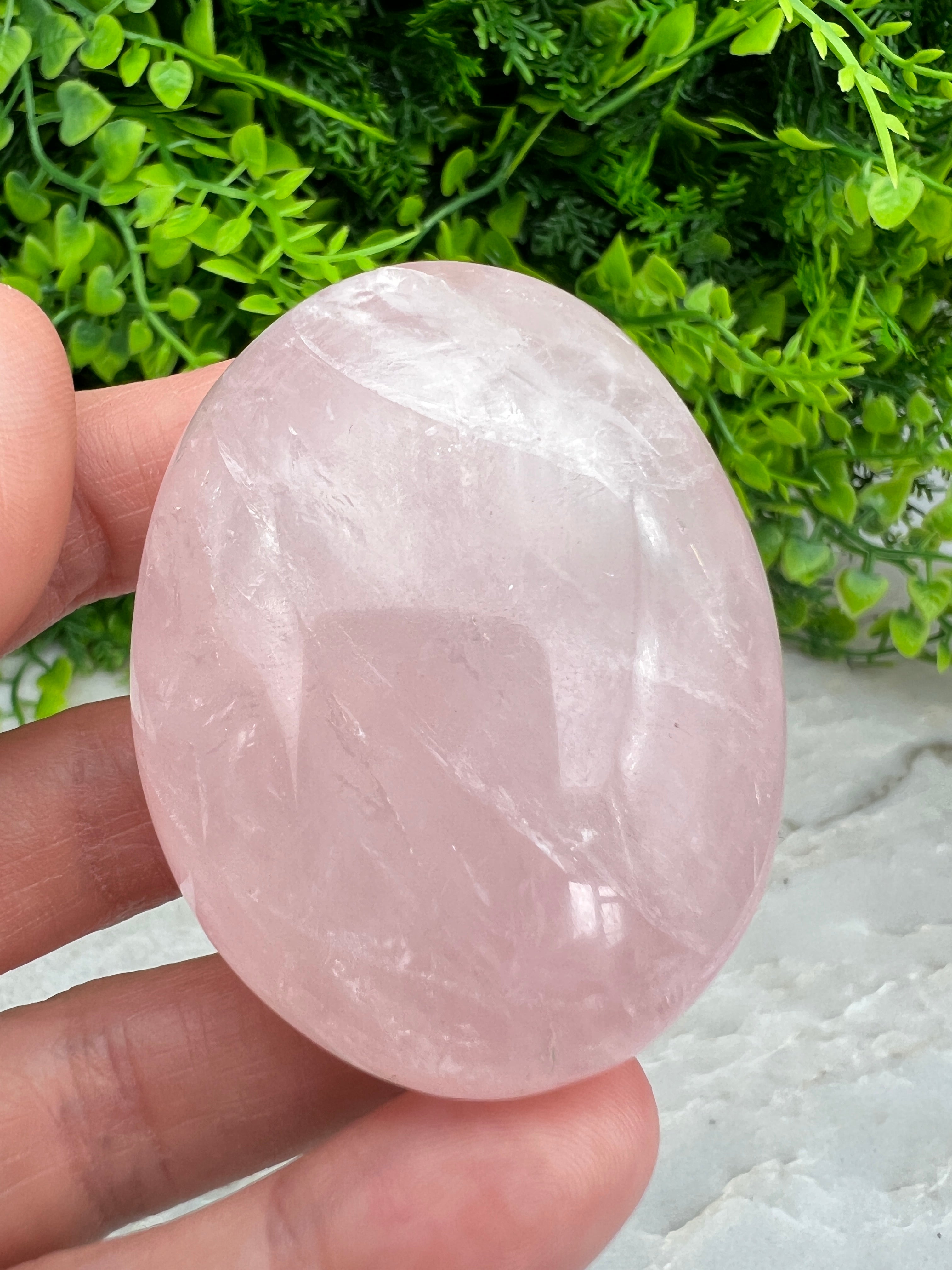 Pierre de quartz rose (6 cm)