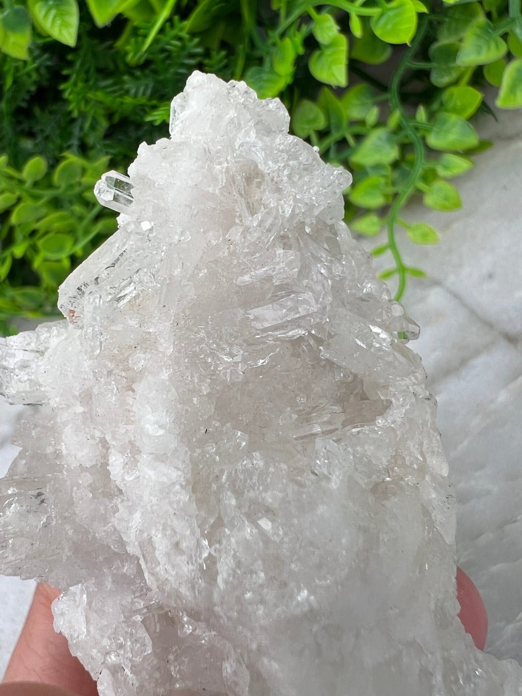 Bergkristall-Cluster (8 cm) von KEY LIME STORE