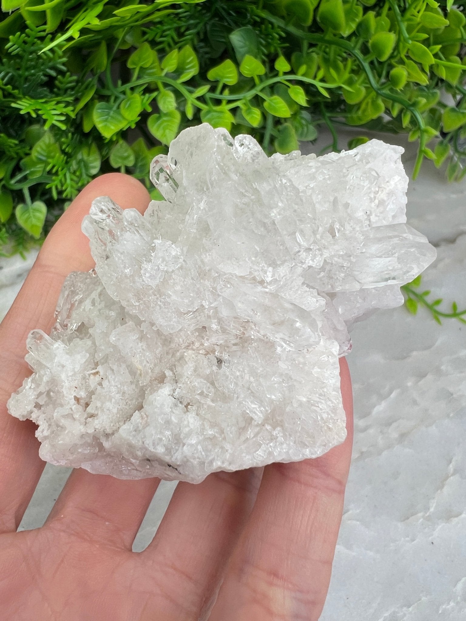 Bergkristall-Cluster (8 cm) von KEY LIME STORE