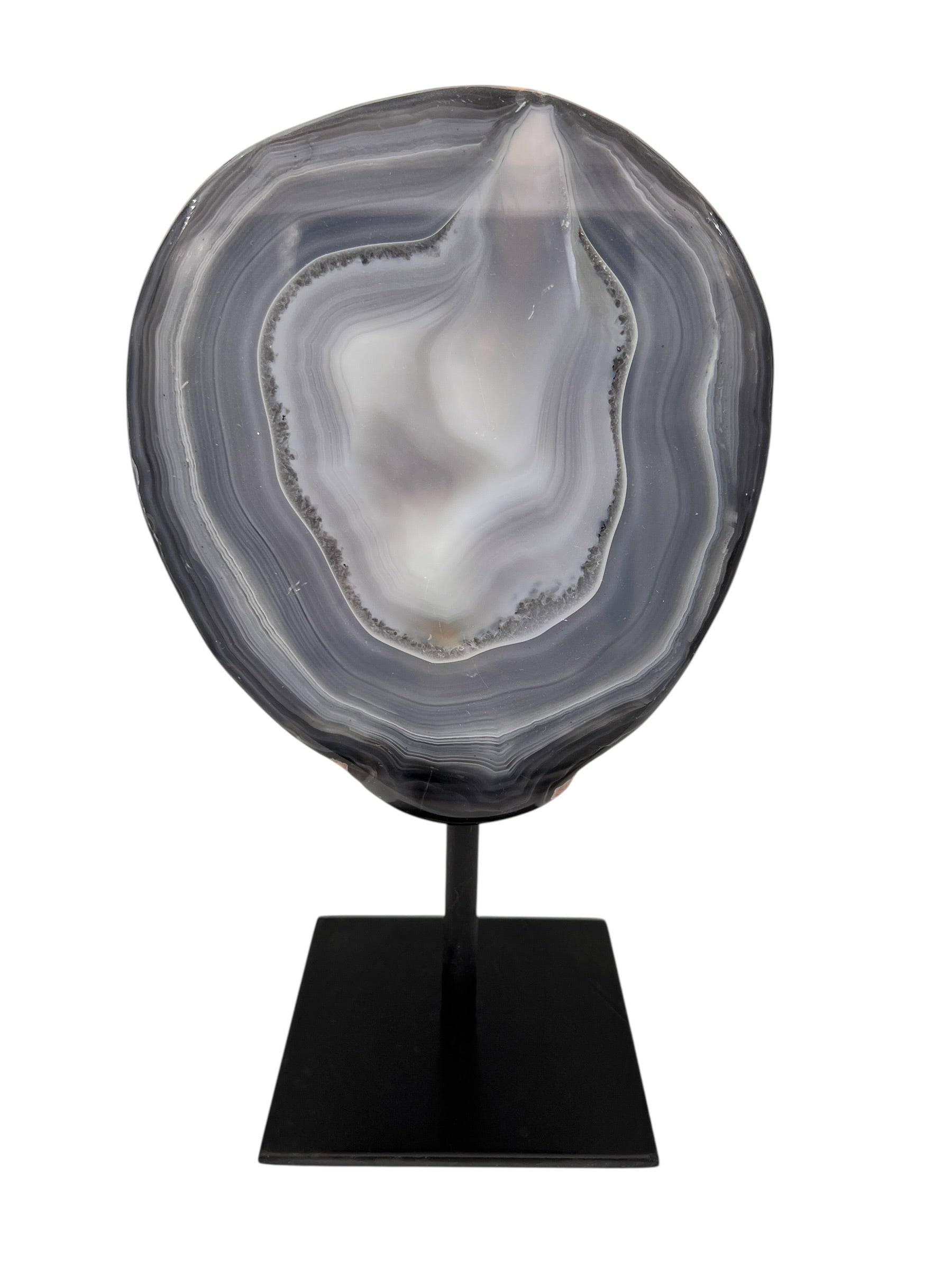 Halve agaat op standaard 2.490 kg