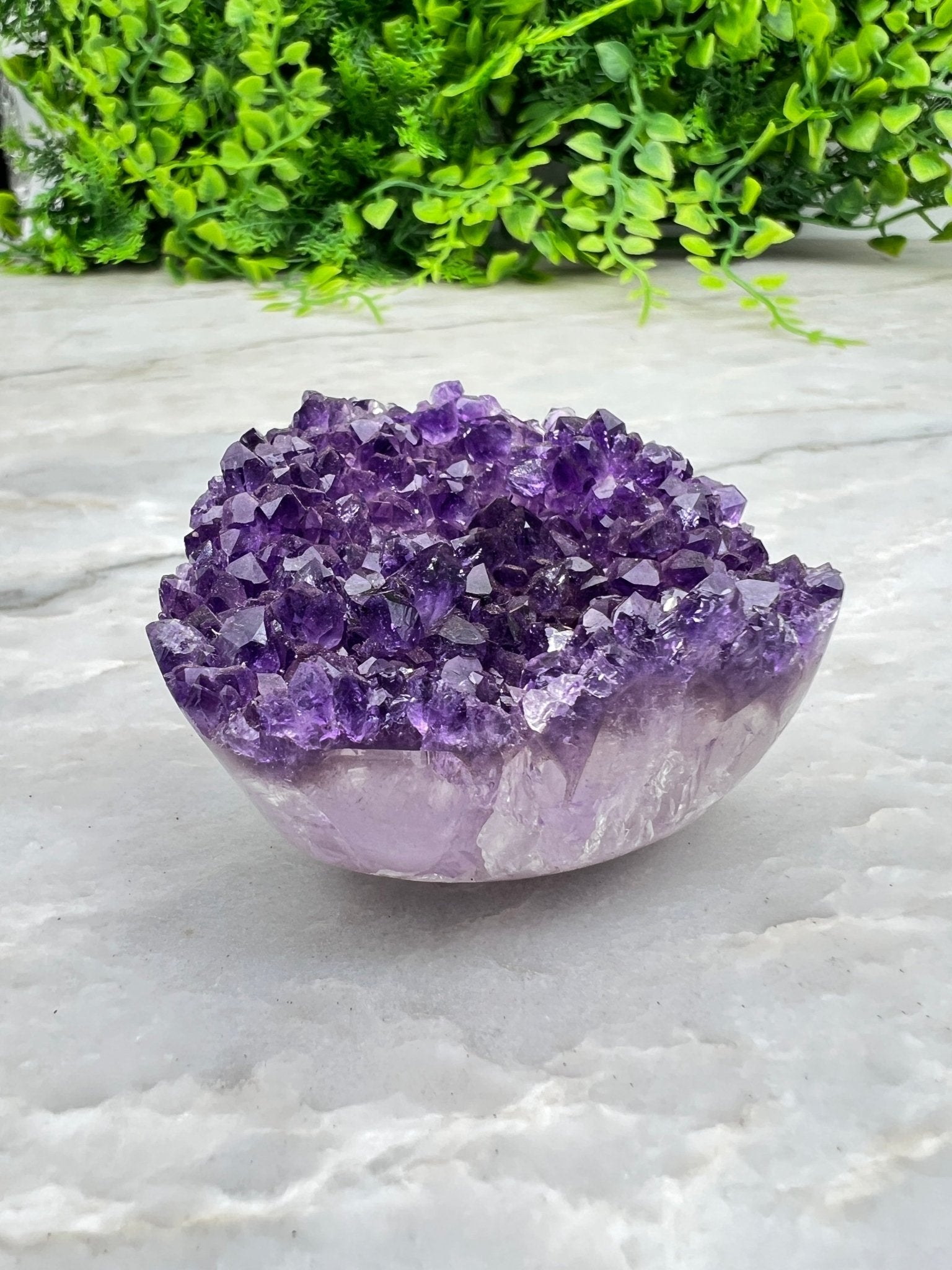 Amethyst-Cluster, rundum poliert (6 cm) von KEY LIME STORE