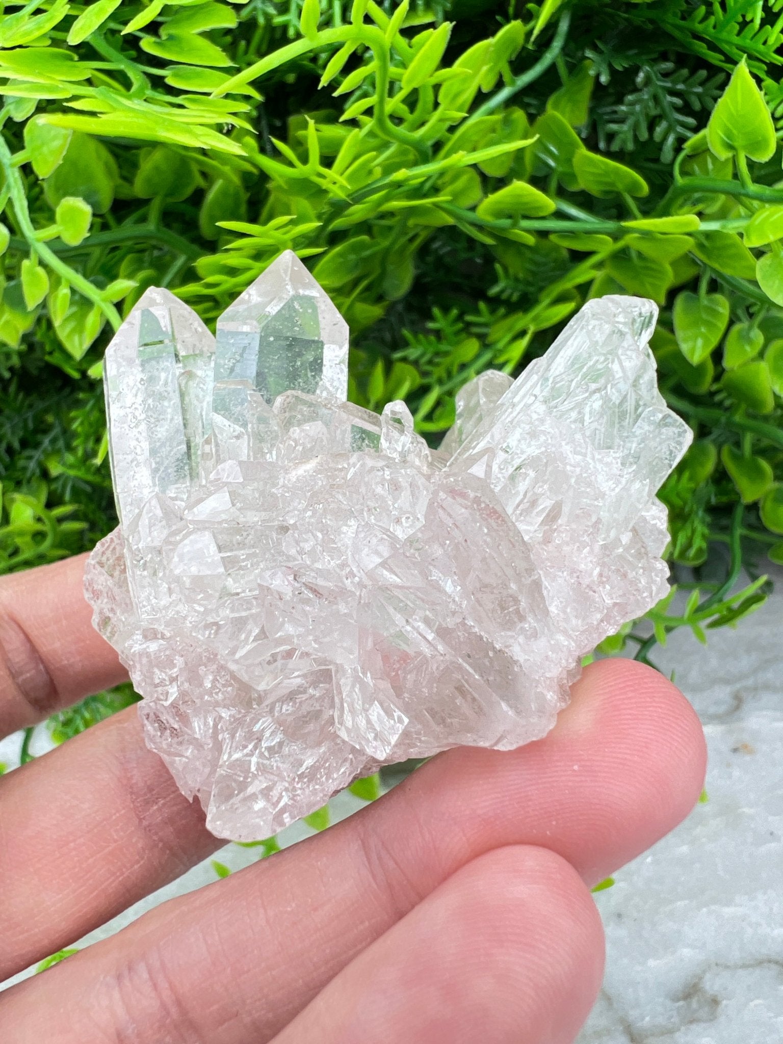 Bergkristall-Cluster (6 cm) von KEY LIME STORE
