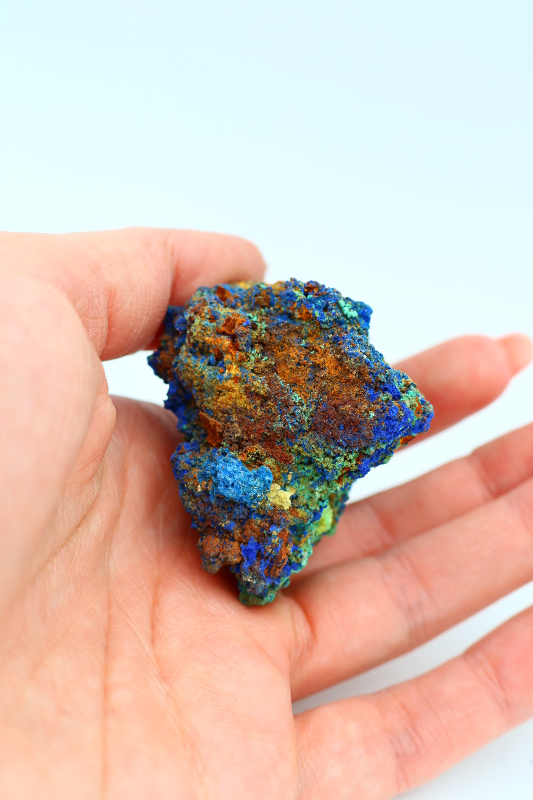 Azuriet met Malachiet ruw 0.065 kg