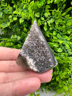 Amethist cluster diamantvorm