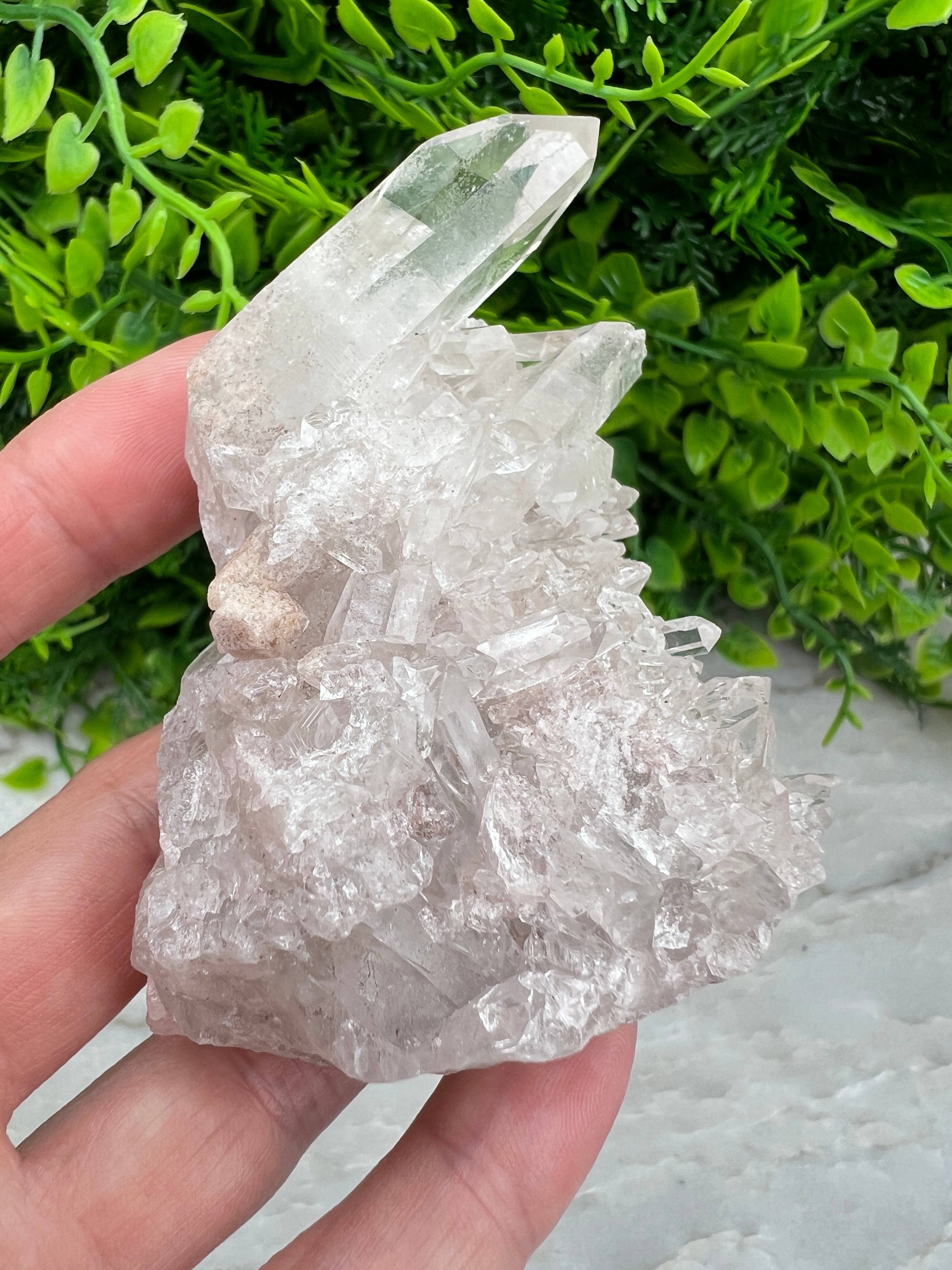 Bergkristal cluster (7 cm)