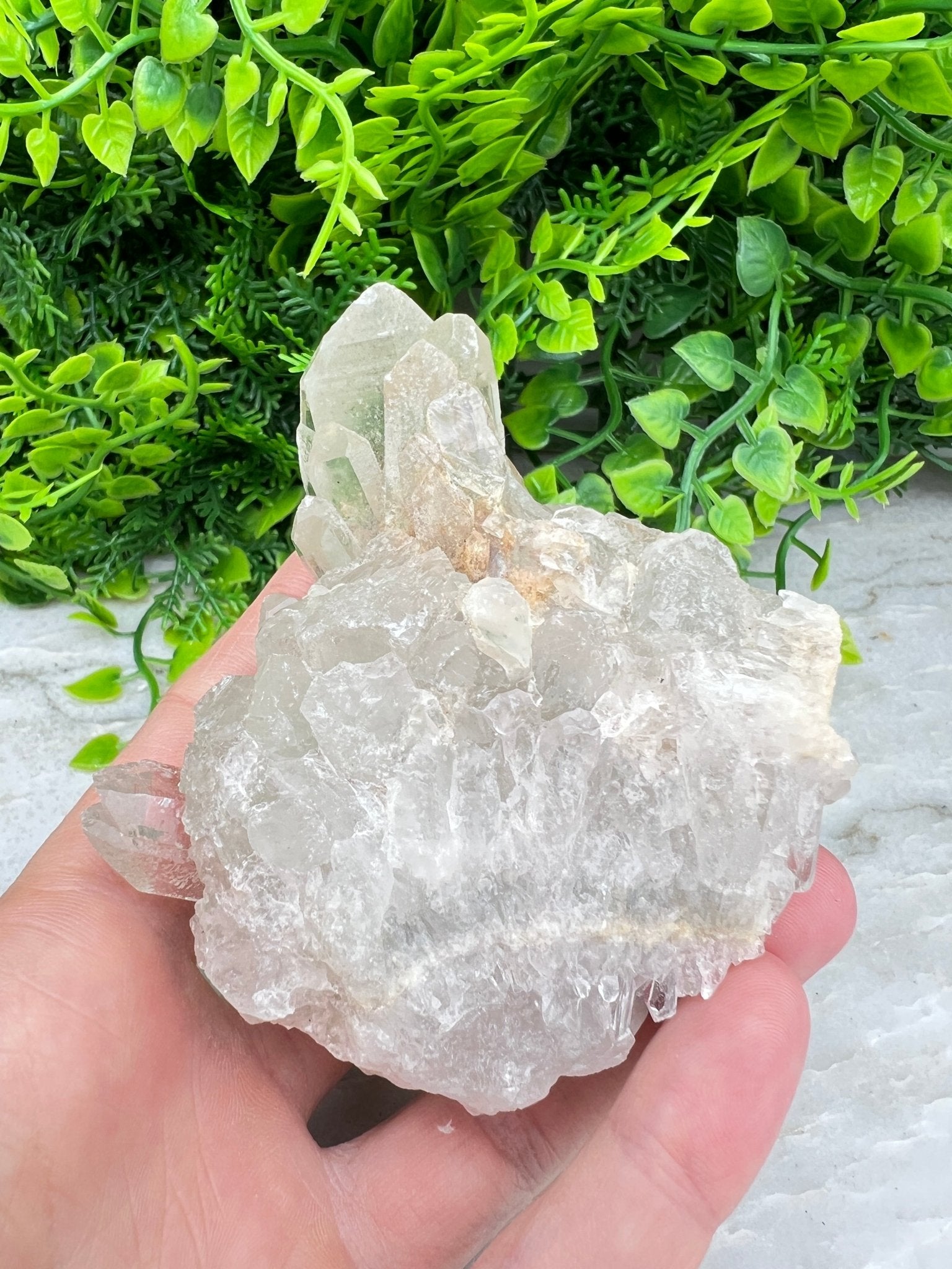 Bergkristall-Cluster (8 cm) von KEY LIME STORE