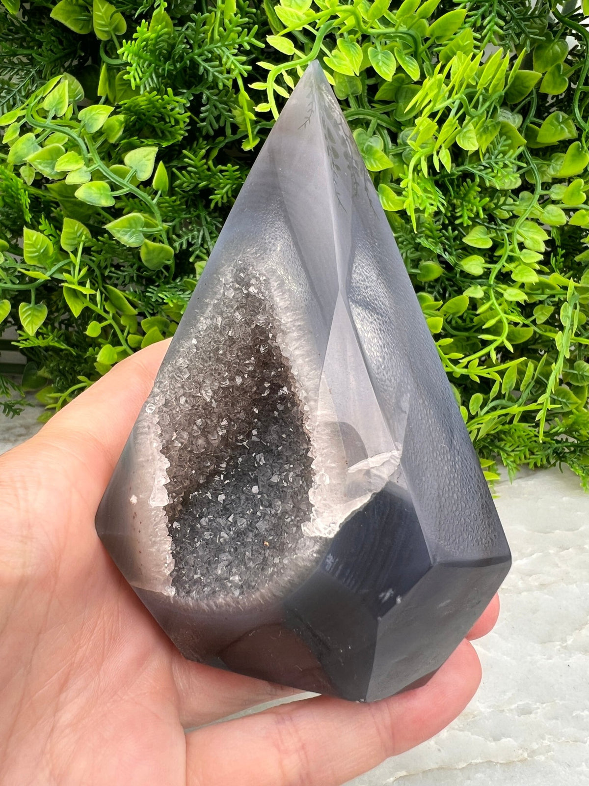 Agaat diamantvorm by KEY LIME STORE