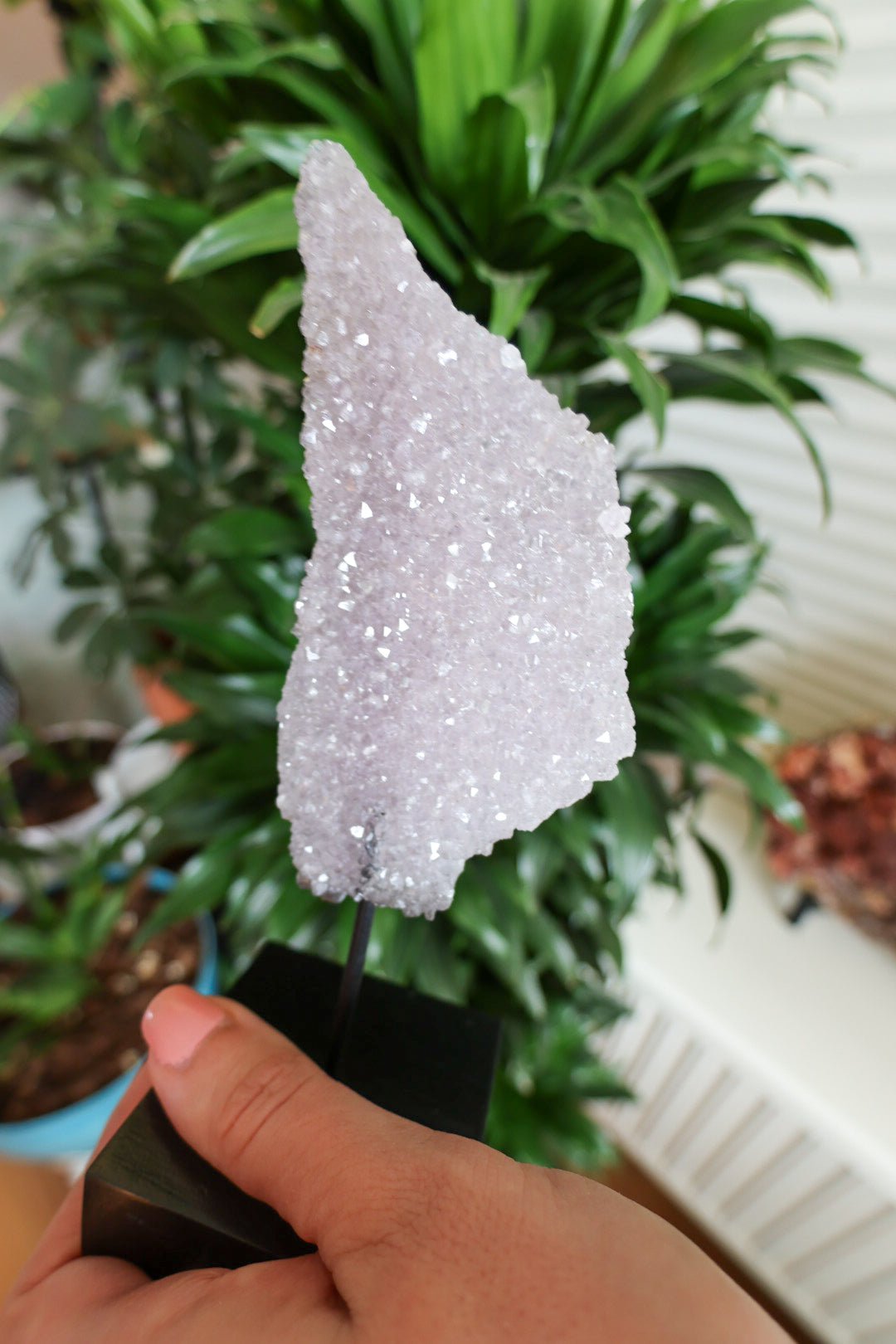 Flower Amethist op standaard by KEY LIME STORE