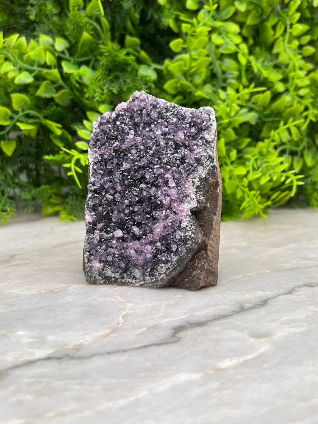 Amethist cluster cut base by KEY LIME STORE