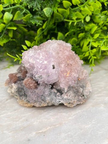 Flower Amethist cluster by KEY LIME STORE