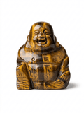 Lachender Buddha mit Tigeraugen von KEY LIME STORE
