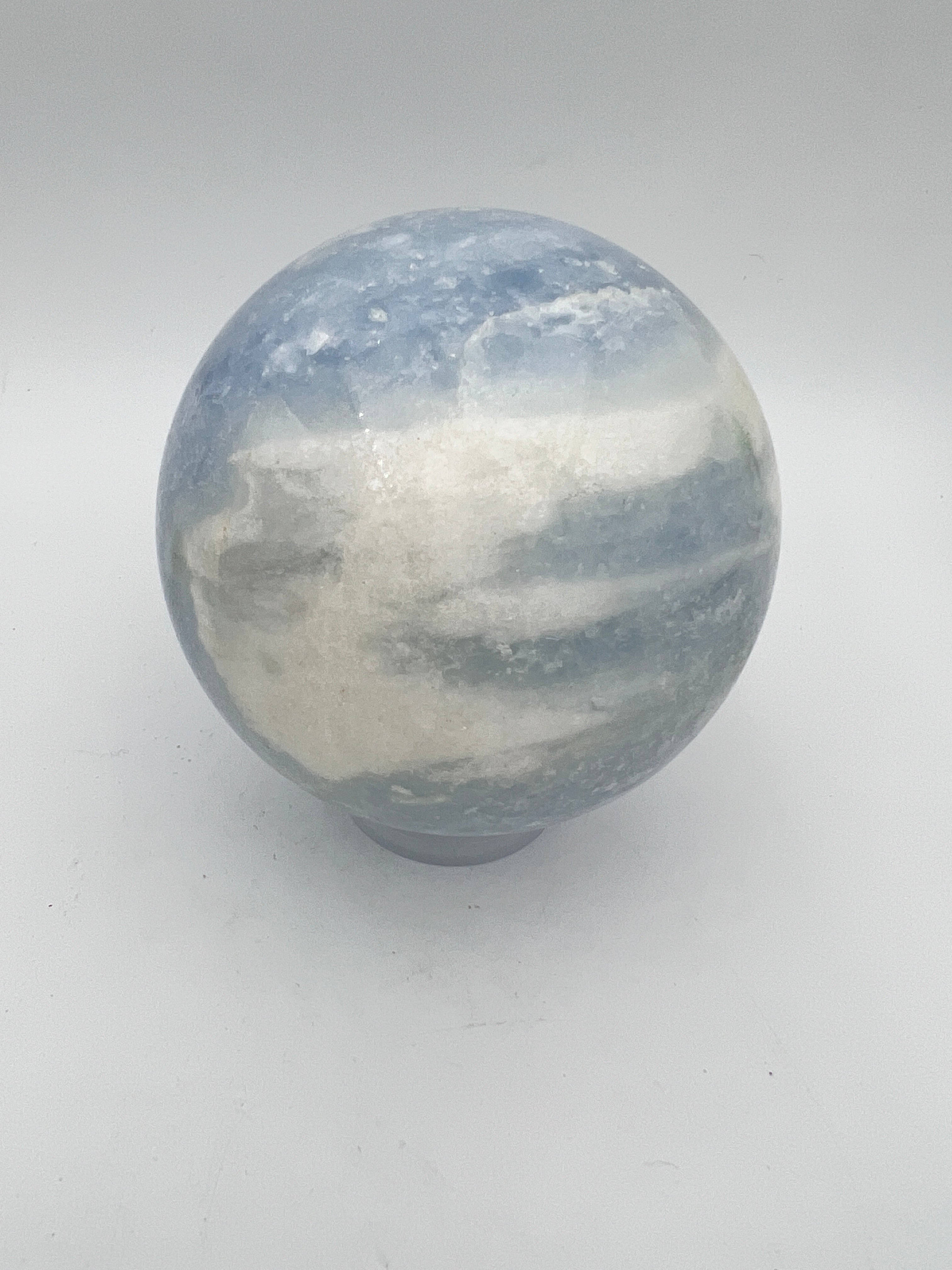 Blauwe Calciet bol 0.586 kg