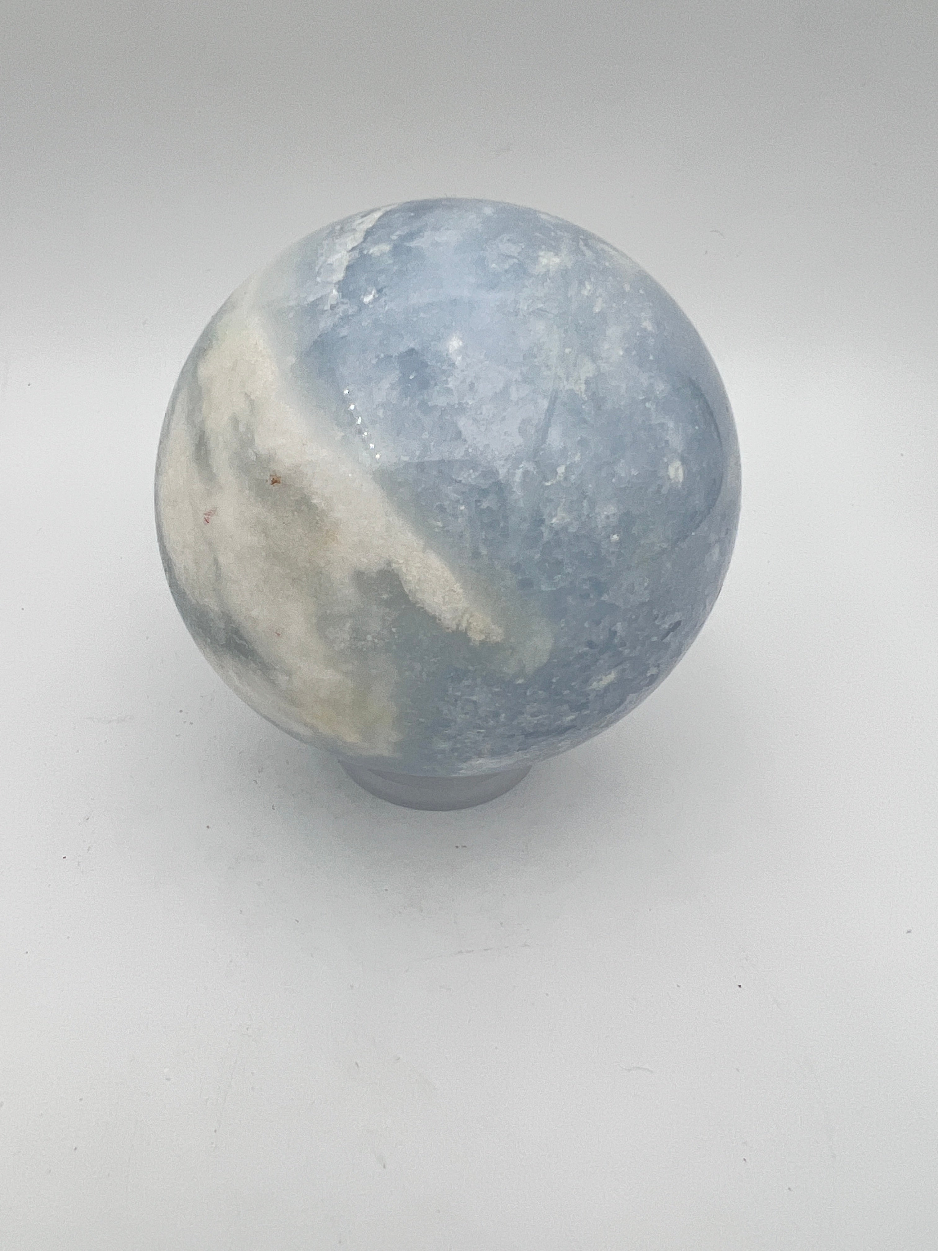 Blauwe Calciet bol 0.586 kg