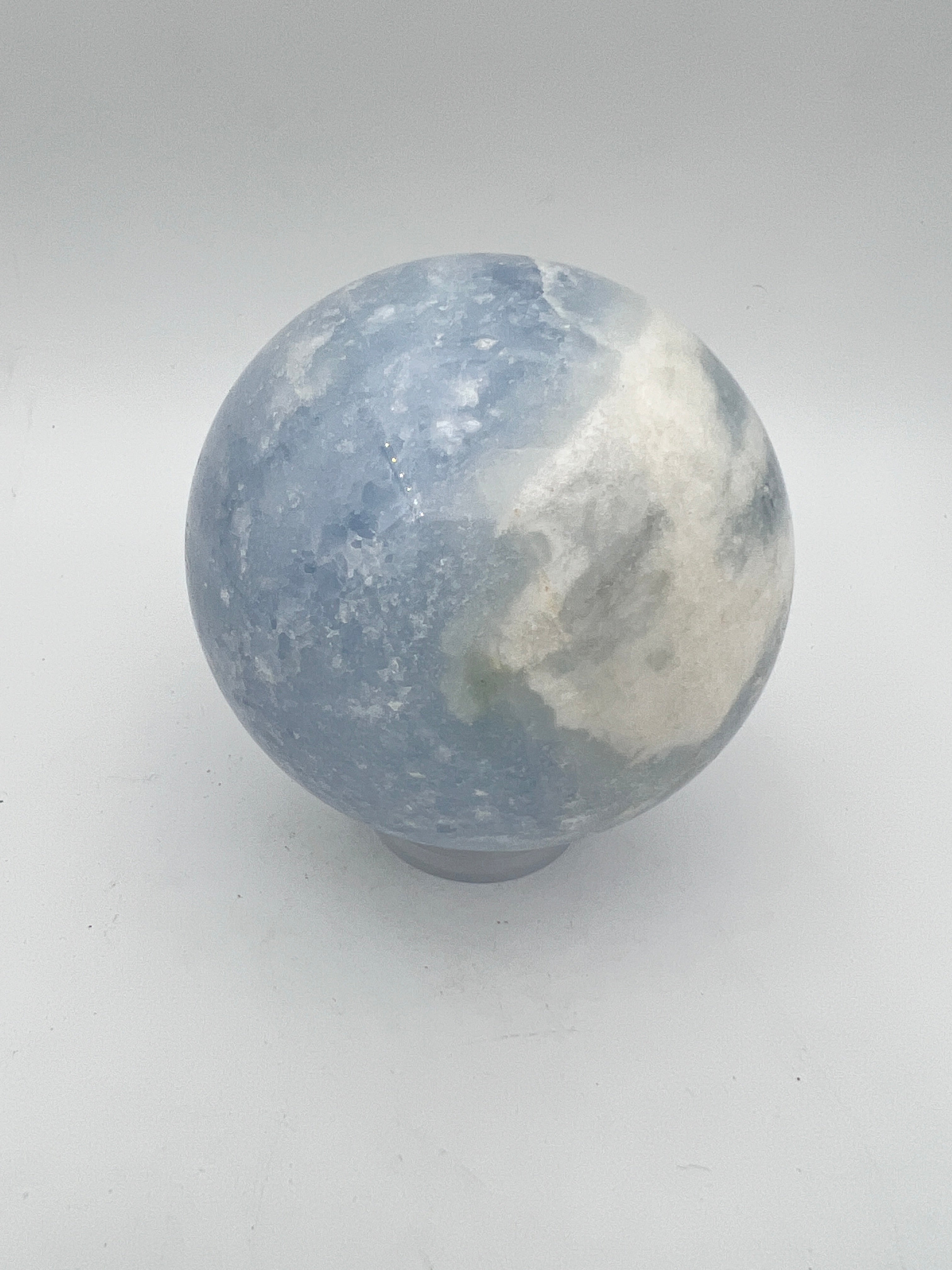 Blauwe Calciet bol 0.586 kg