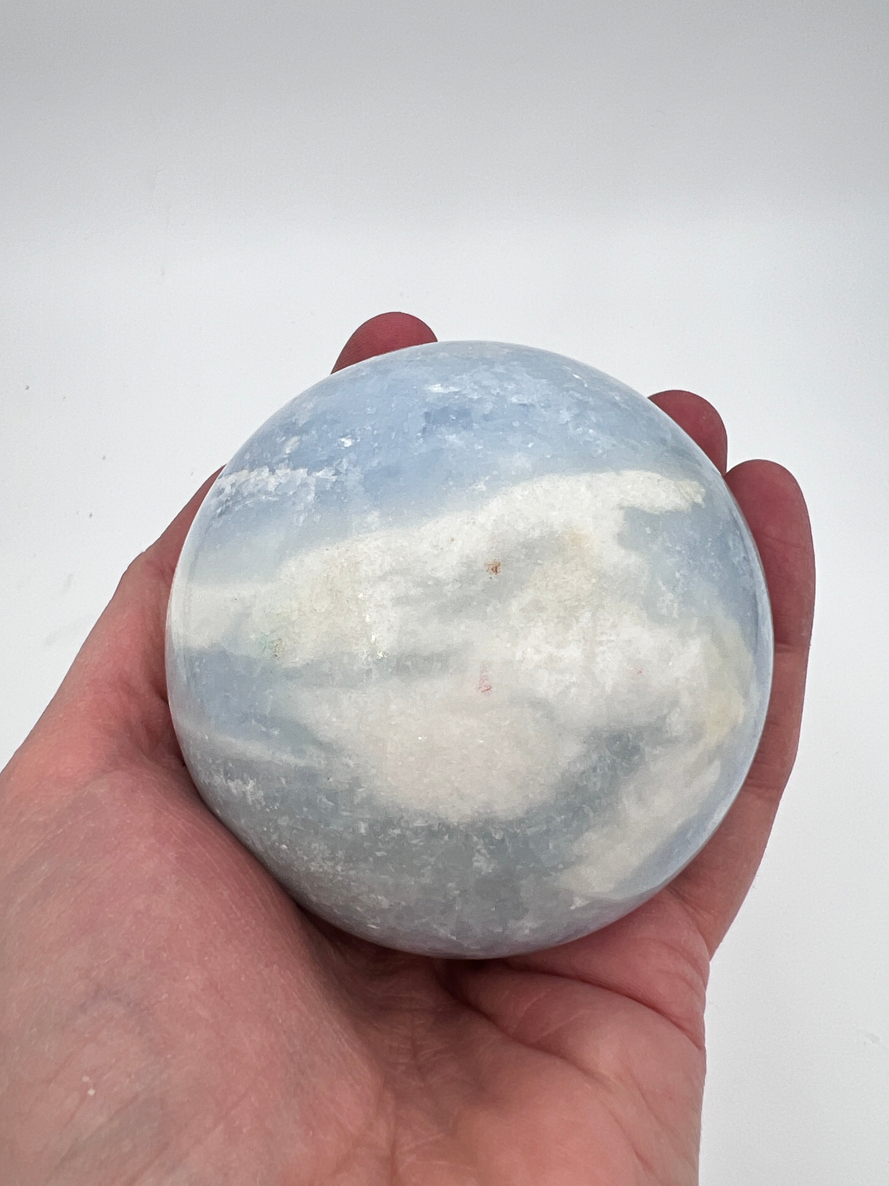 Blauwe Calciet bol 0.586 kg