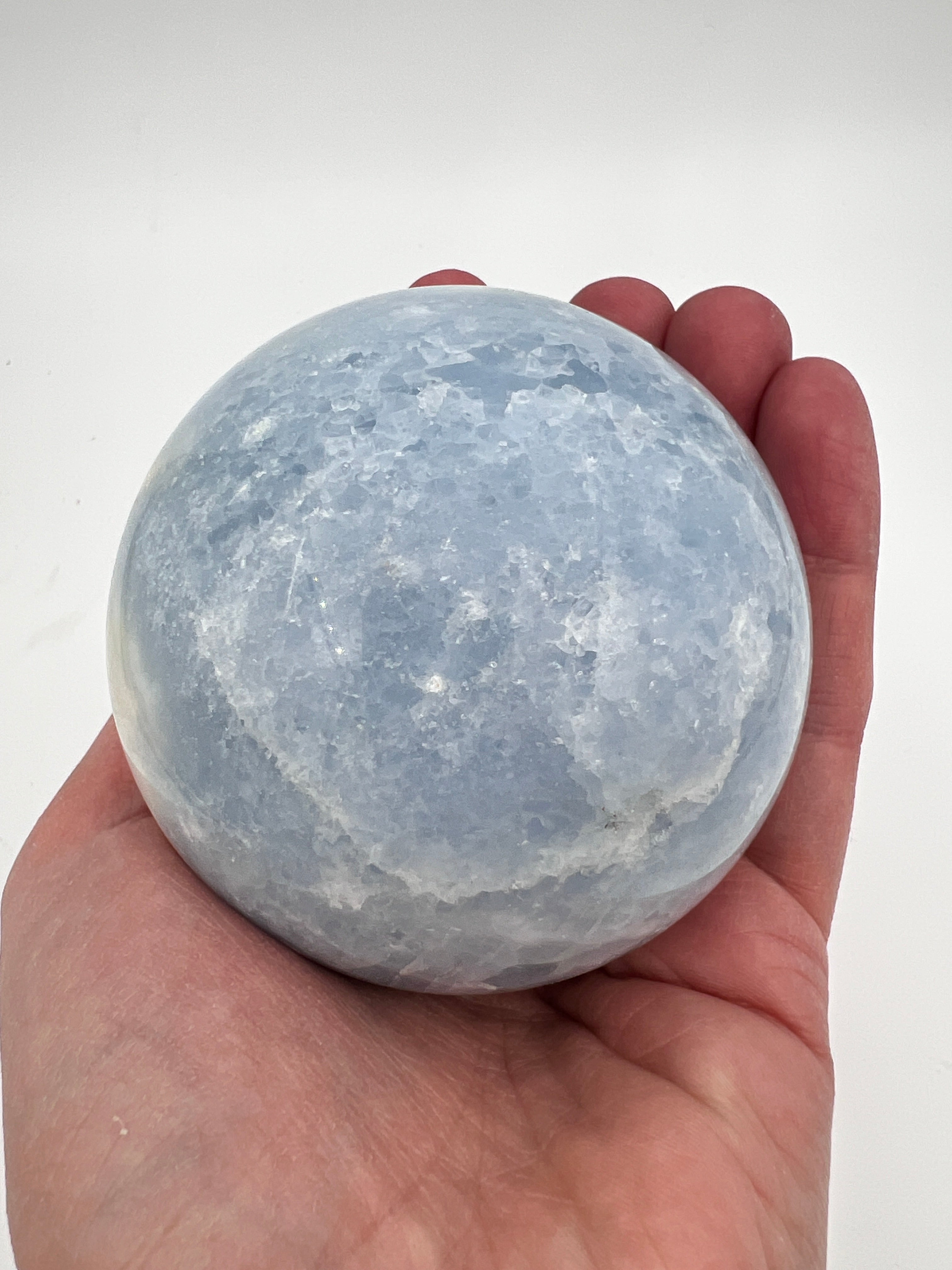 Blauwe Calciet bol 0.586 kg