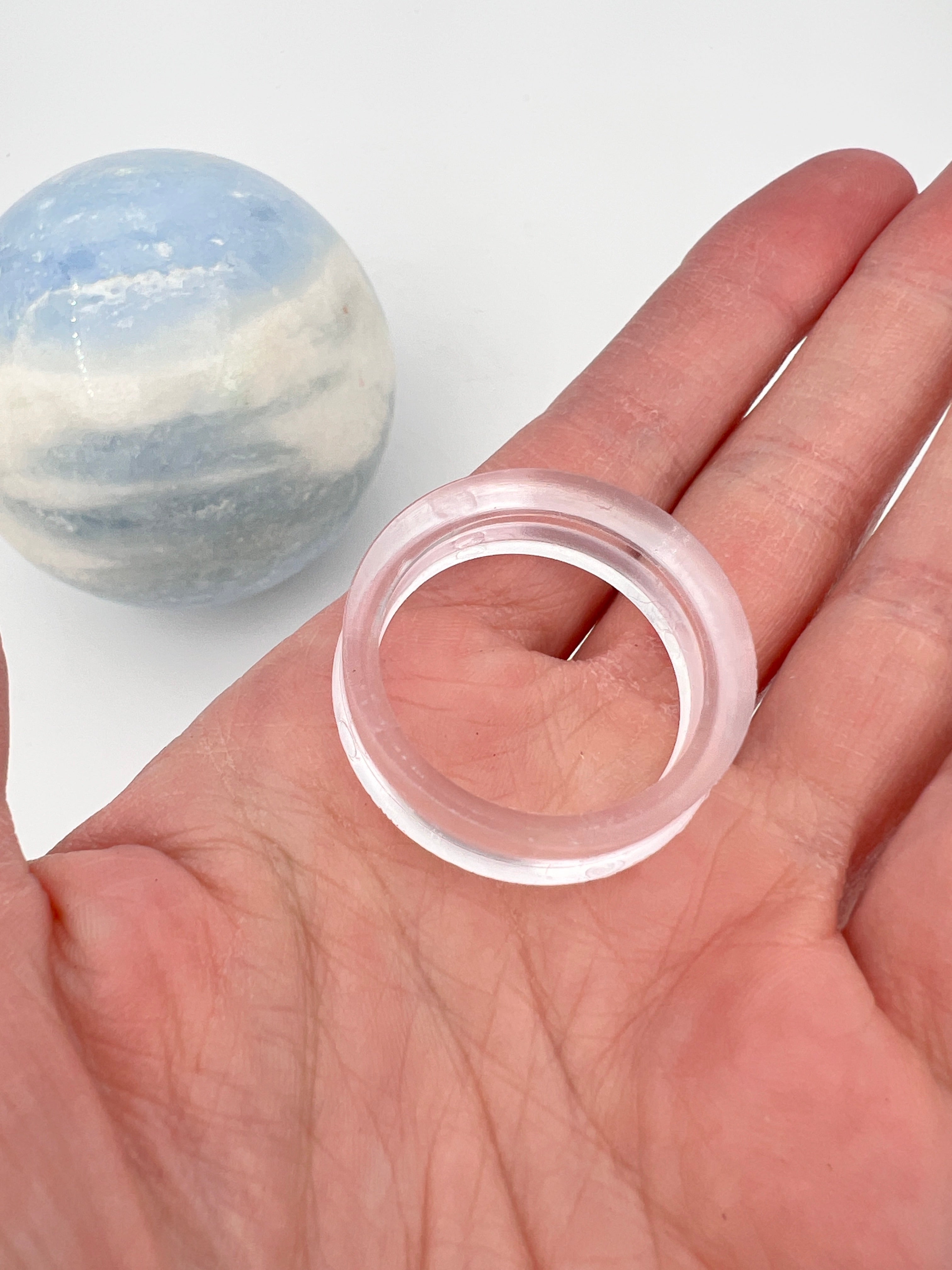 Blauwe Calciet bol 0.586 kg